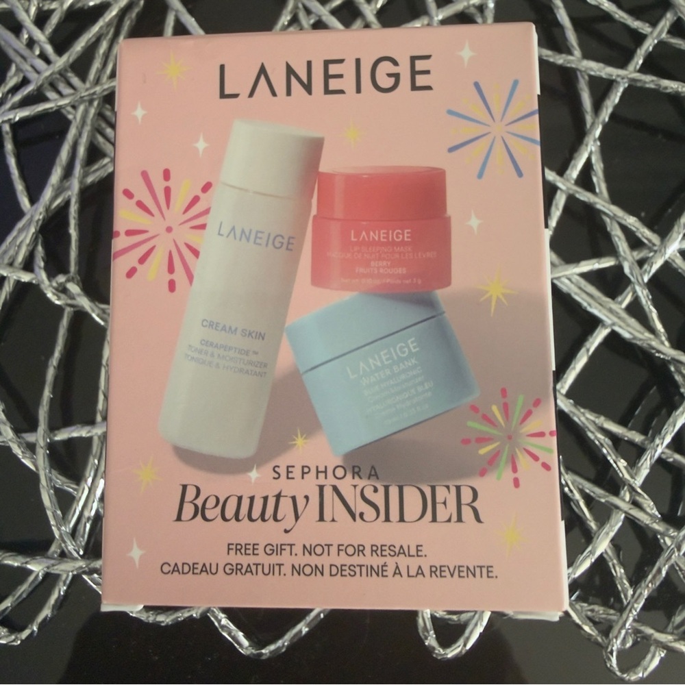 LANEIGE Pink Mini Skincare Trio